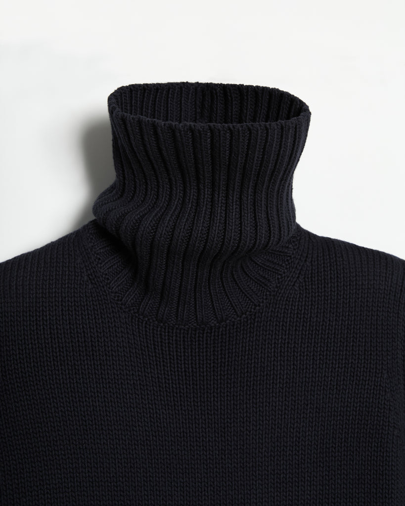 The Wynn Cotton Turtleneck Sweater