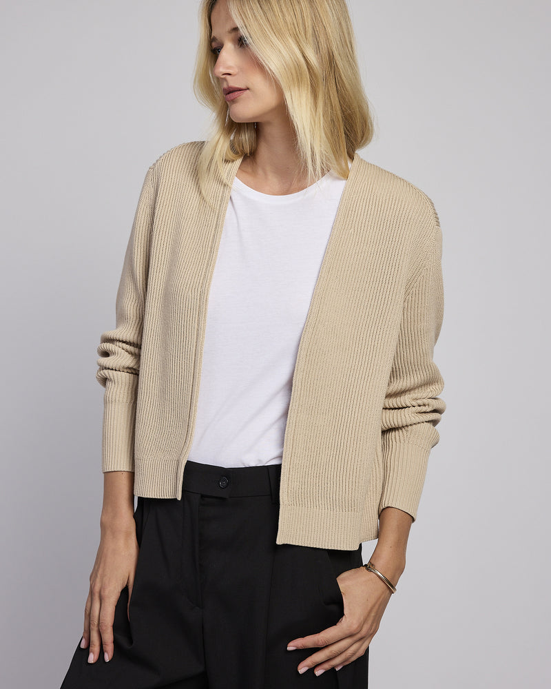 The Darby Ribbed Cardigan