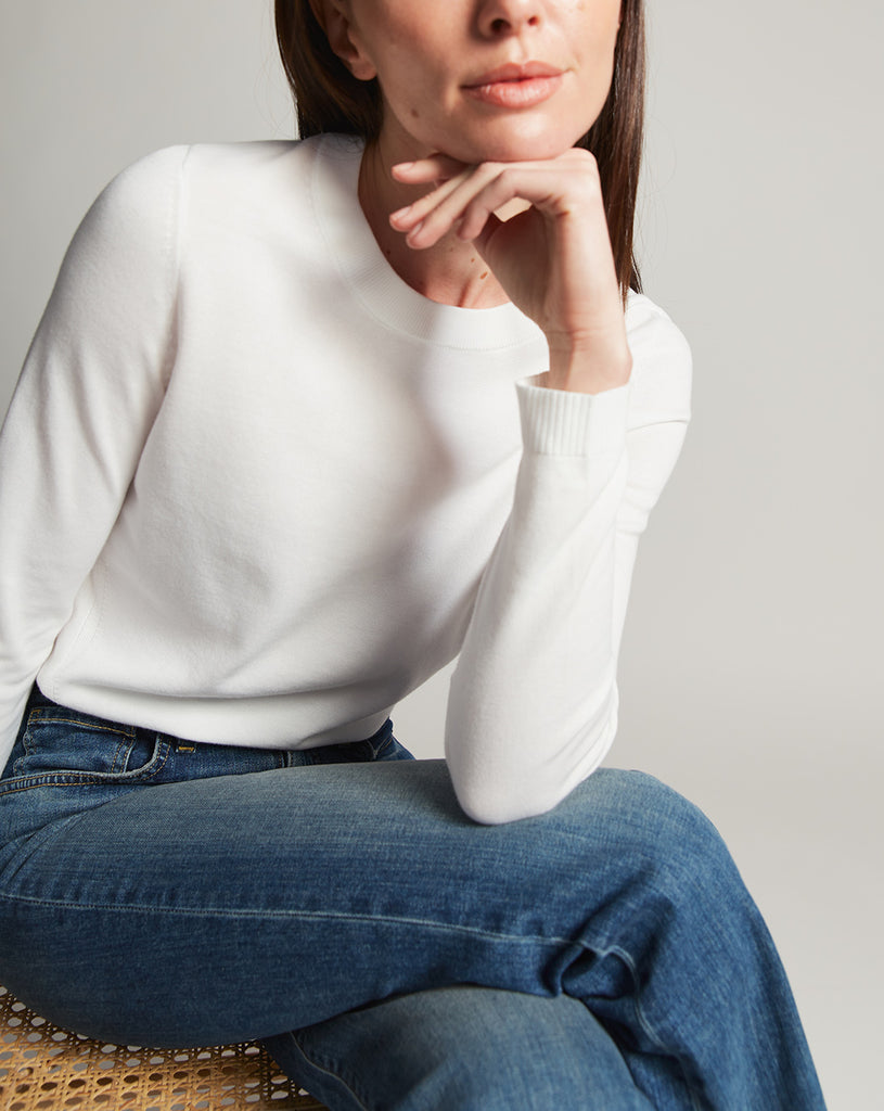 The Devon Cotton Sweater