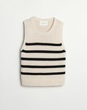 The Hayden Stripe Cotton Sweater