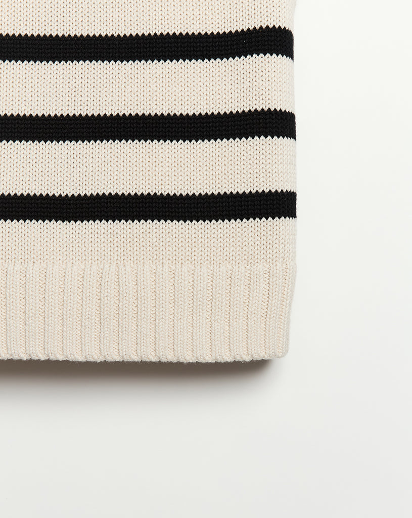 The Hayden Stripe Cotton Sweater
