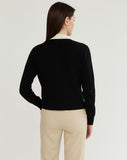 The Perry Tipped Cotton Cardigan