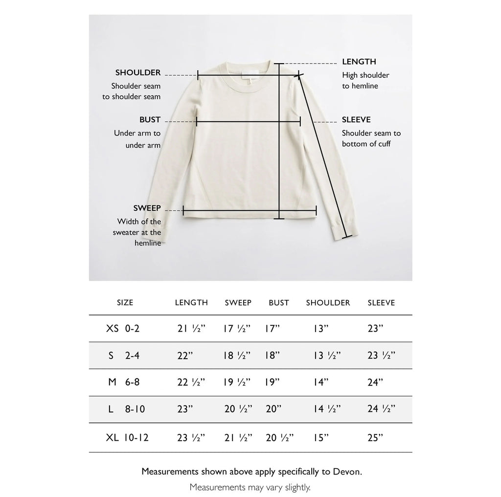 The Devon Cotton Sweater