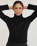 The Tisbury Cotton Turtleneck Sweater