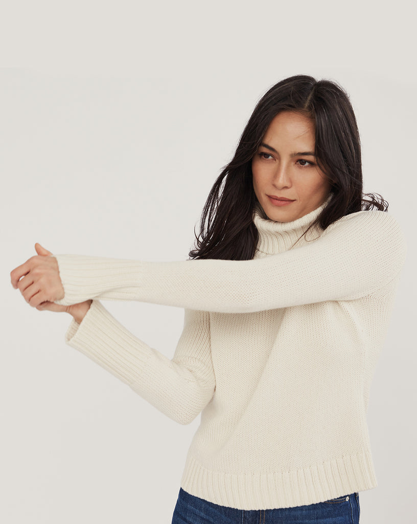 The Tisbury Cotton Turtleneck Sweater