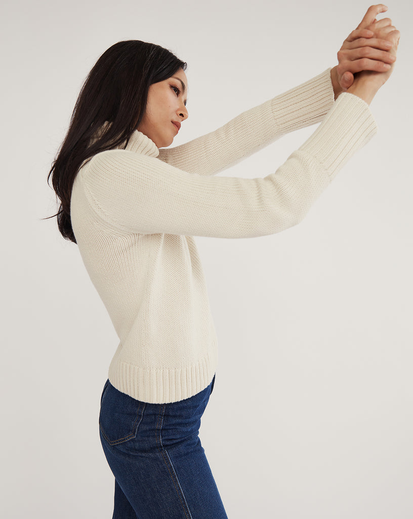 The Tisbury Cotton Turtleneck Sweater