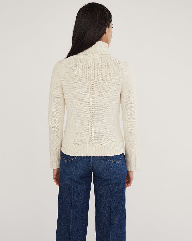 The Tisbury Cotton Turtleneck Sweater