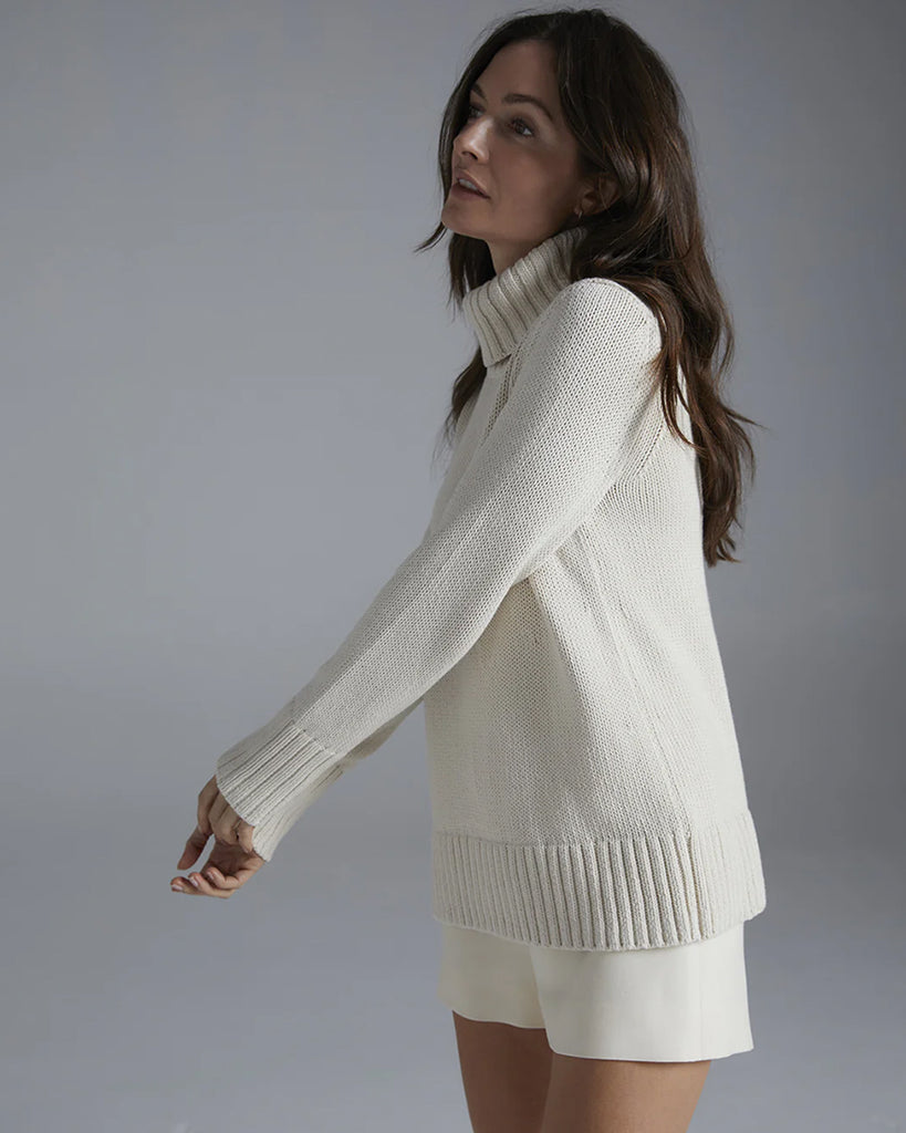 The Wynn Cotton Turtleneck Sweater