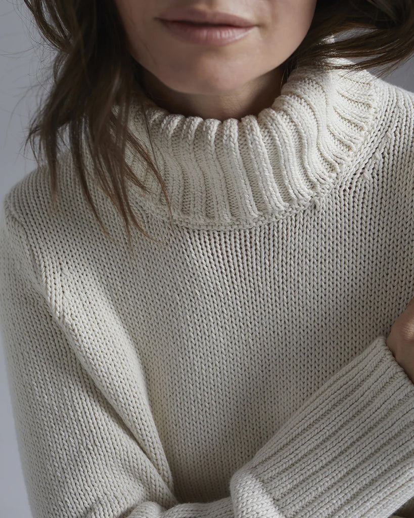 The Wynn Cotton Turtleneck Sweater