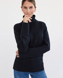 The Wynn Cotton Turtleneck Sweater