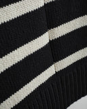 The Wynn Stripe Cotton Turtleneck
