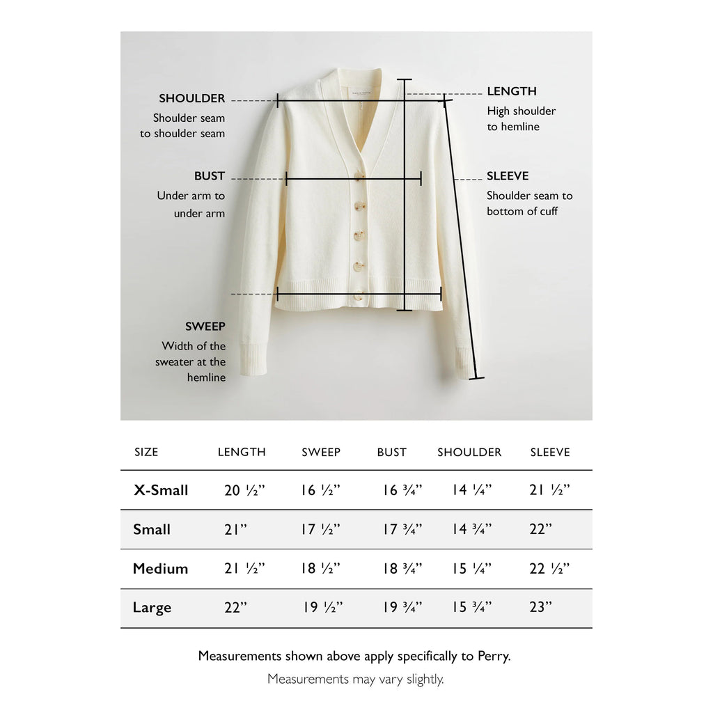 The Perry Cotton Cardigan