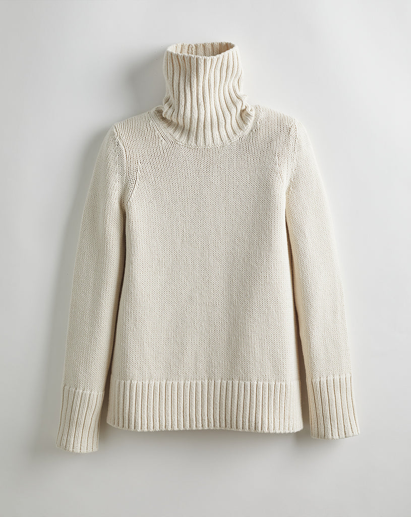 The Wynn Cotton Turtleneck Sweater