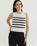 The Hayden Stripe Cotton Sweater