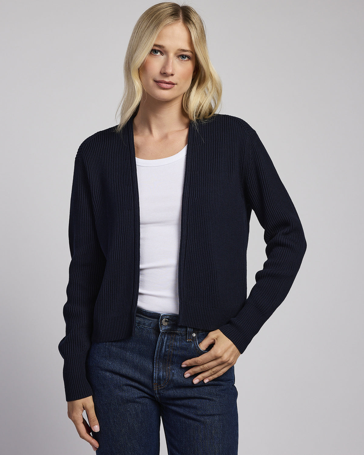 Darby Ribbed Cardigan