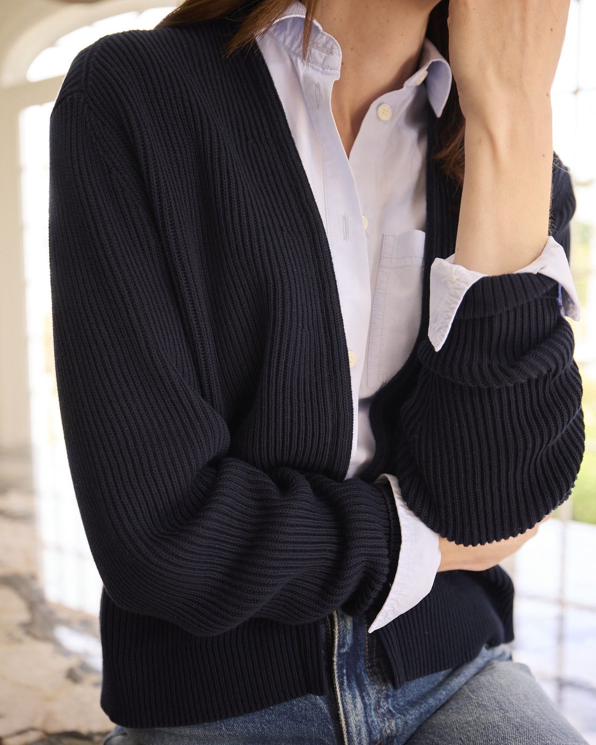 Darby Ribbed Cardigan