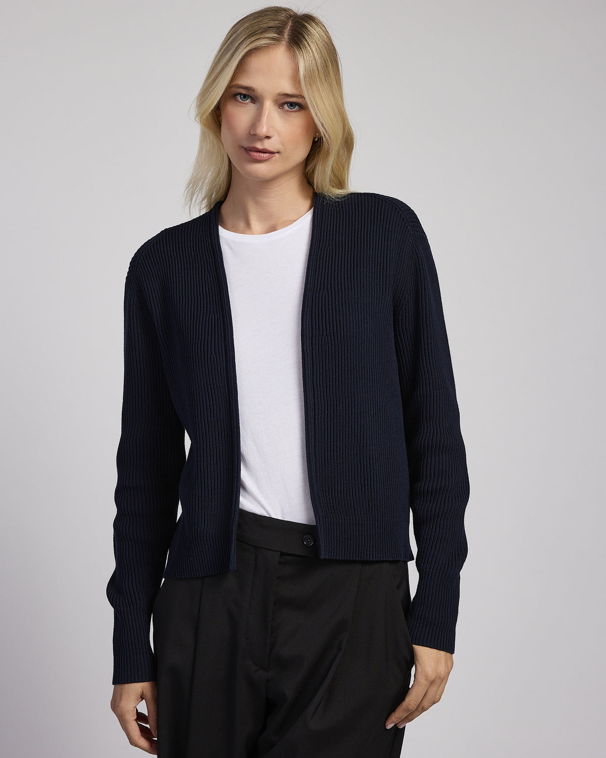 Darby Ribbed Cardigan