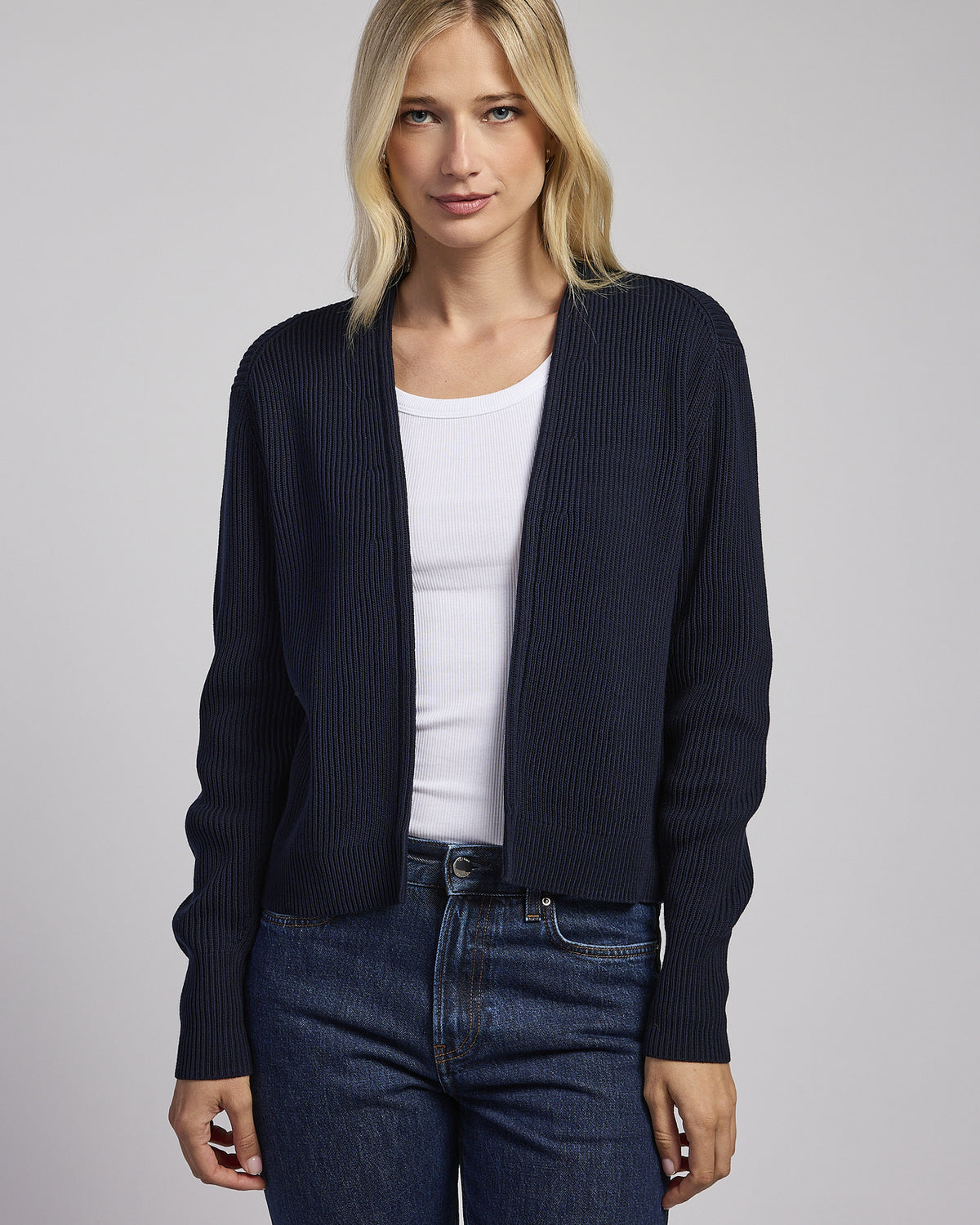 Darby Ribbed Cardigan