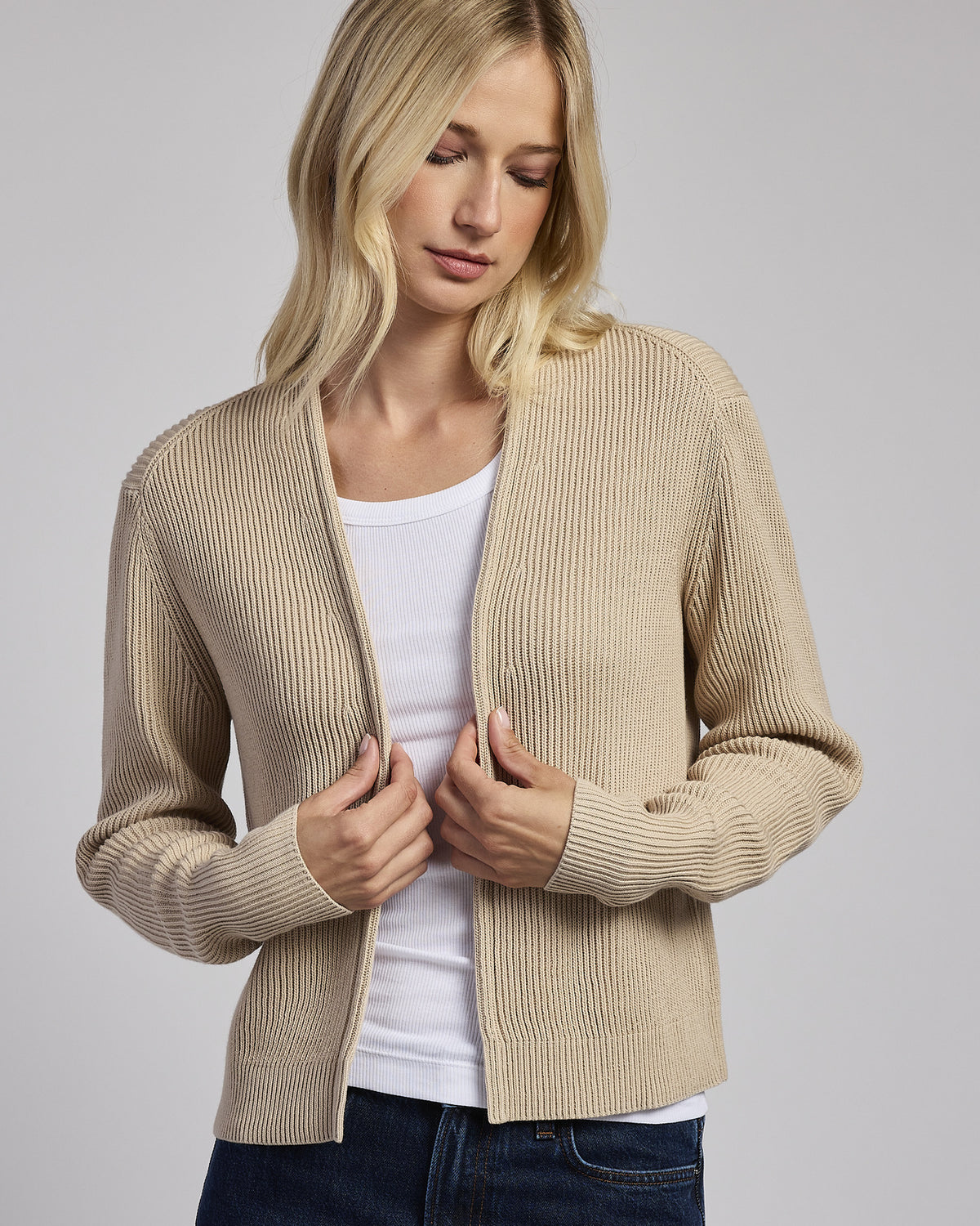 Darby Ribbed Cardigan