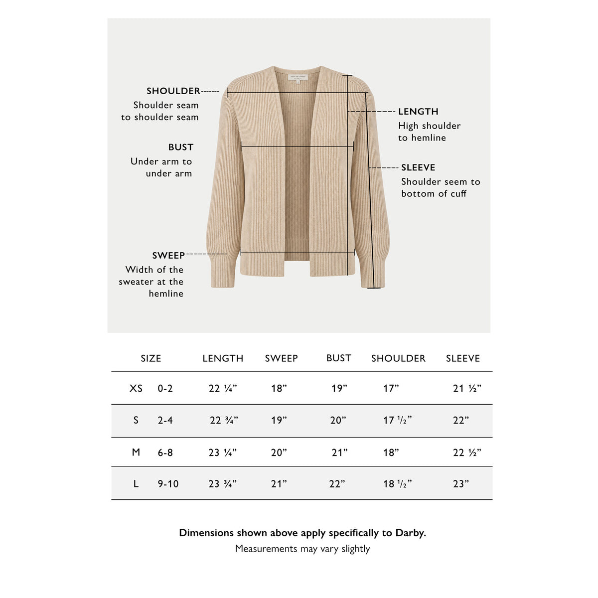 Darby Ribbed Cardigan