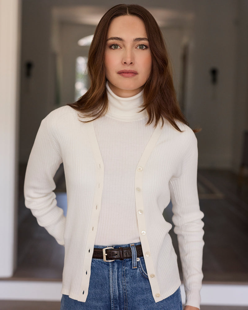 Acadia Ribbed Turtleneck