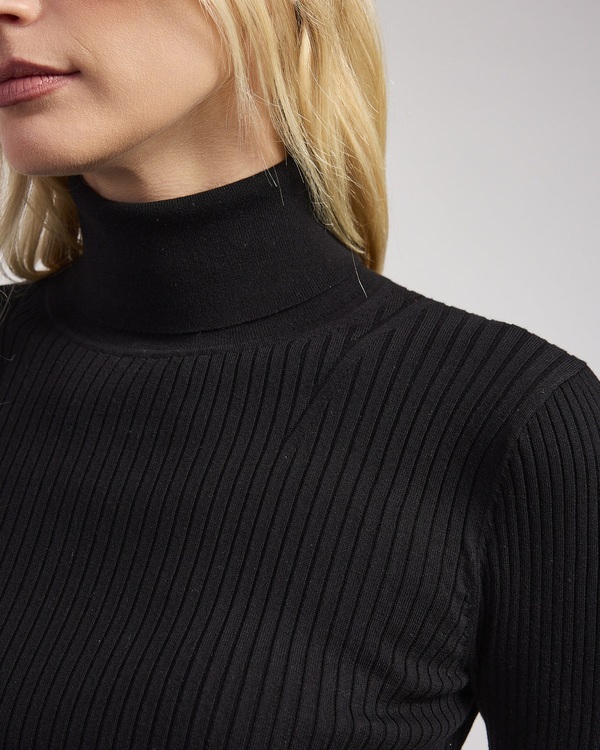 Acadia Ribbed Turtleneck