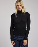 Acadia Ribbed Turtleneck