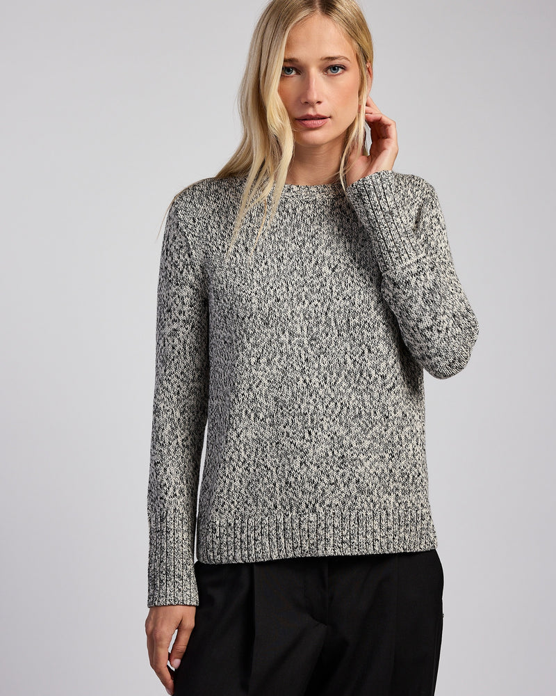 The Addison Mélange Crewneck