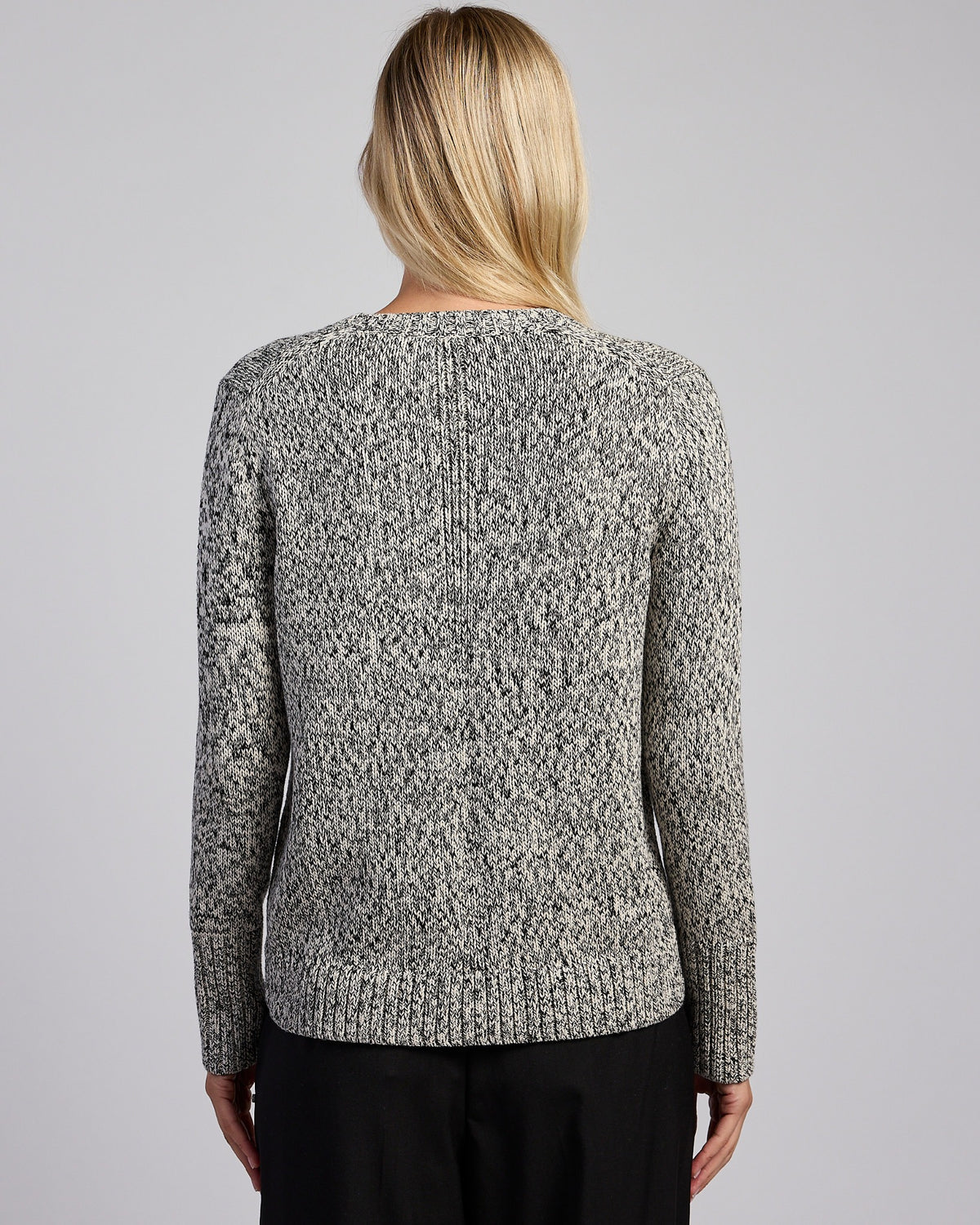 The Addison Mélange Crewneck