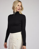 Acadia Ribbed Turtleneck