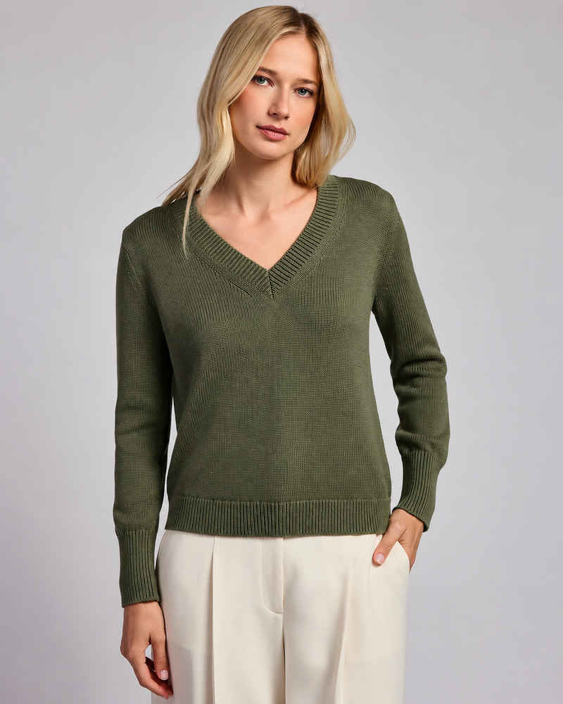 The Dorien V Neck Sweater