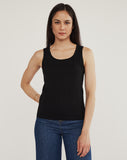 The Harper Cotton Sweater Tank — lightweight Egyptian cotton, Italian-spun — State of Cotton NYC