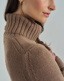 The Wynn Cotton Turtleneck Sweater