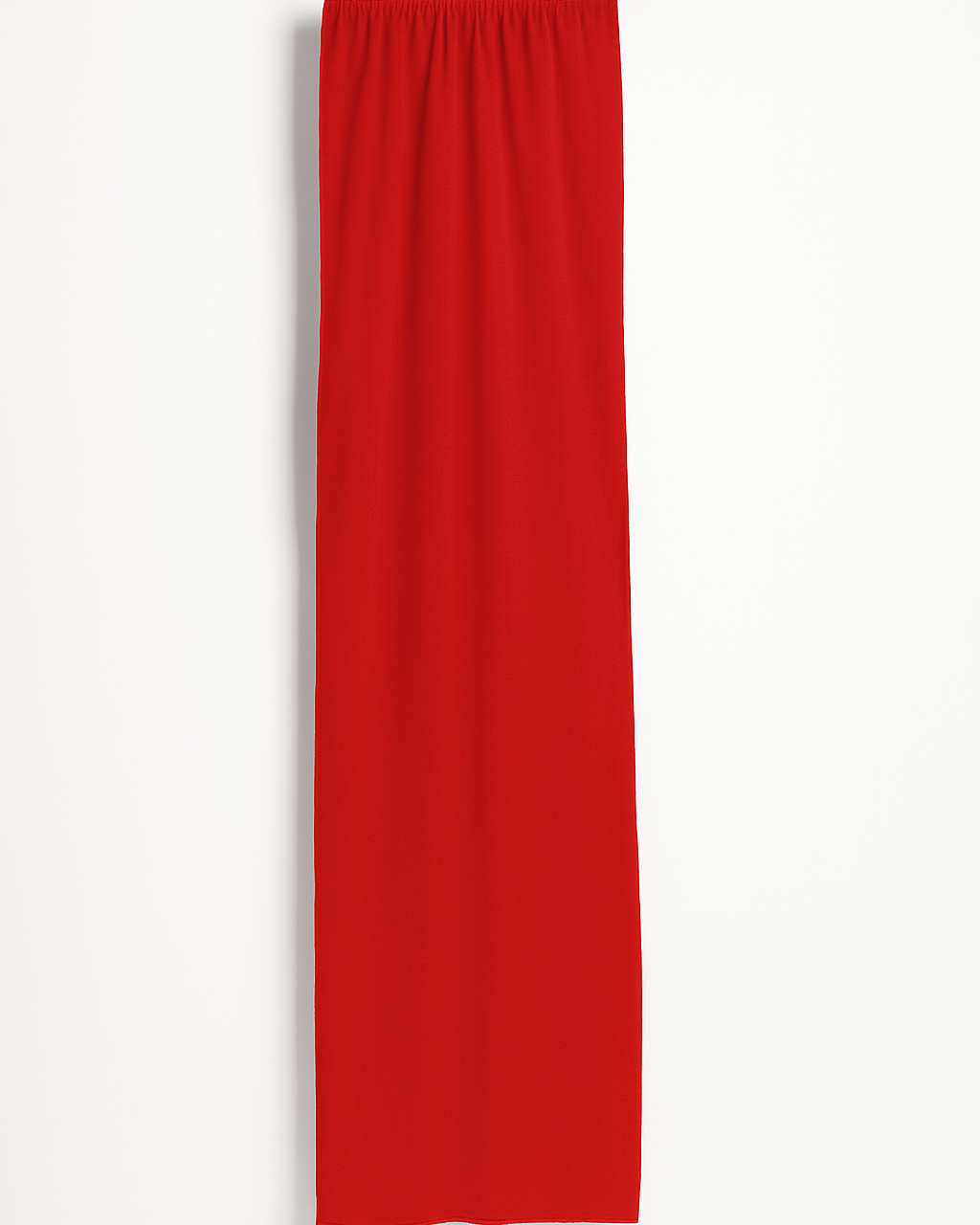 The Tilly Superfine Cotton Wrap in red — Egyptian cotton, Italian-spun — State of Cotton NYC